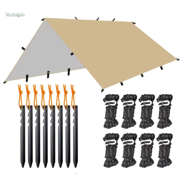 Bâche de randonnée ultralégère pour bivouac - vue 10
