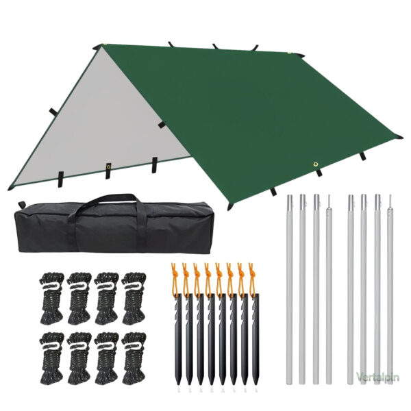 Bâche de randonnée ultralégère pour bivouac - vue 11