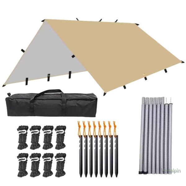 Bâche de randonnée ultralégère pour bivouac - vue 13