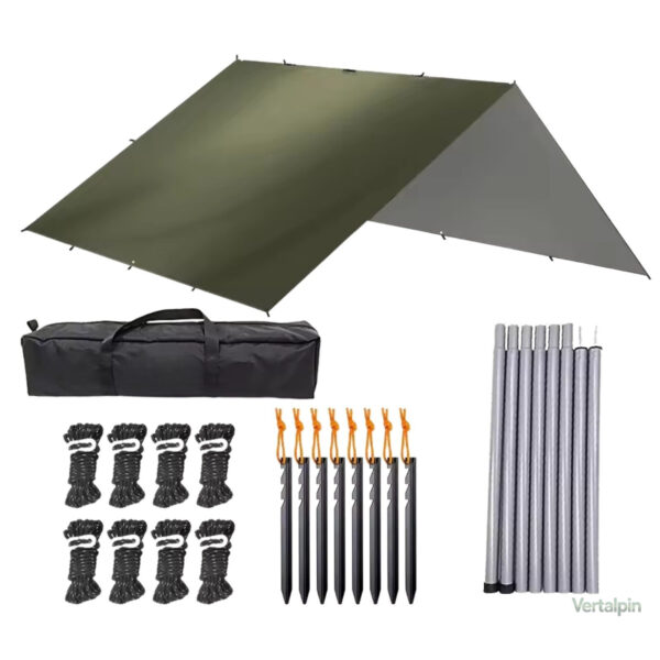 Bâche de randonnée ultralégère pour bivouac - vue 14