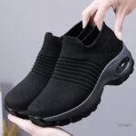 Basket de marche femme design ergonomique sans lacets