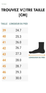 Basket homme, excellent maintien pour la marche