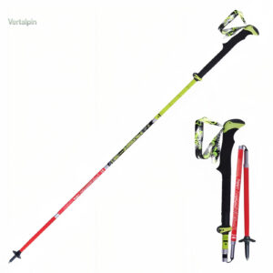 Bâton de marche pliable en carbone