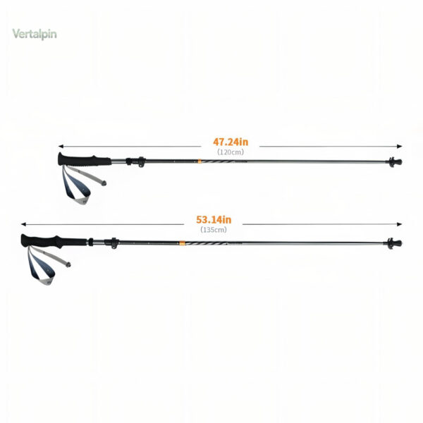 Bâton de randonnée durable et léger, facile à transporter