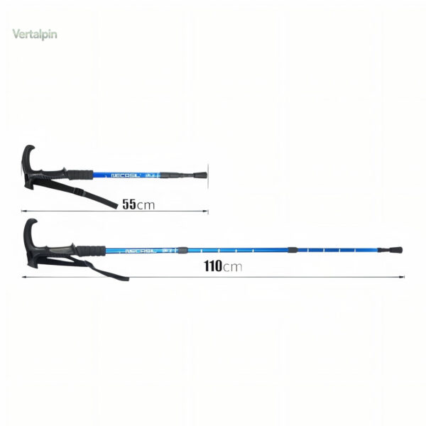 Bâton de randonnée léger et ajustable