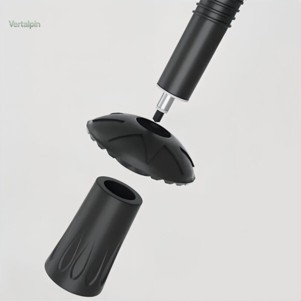 Bâton de marche nordique ajustable en hauteur
