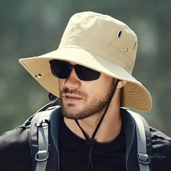 Chapeau de randonnée léger pour homme, protection contre le soleil