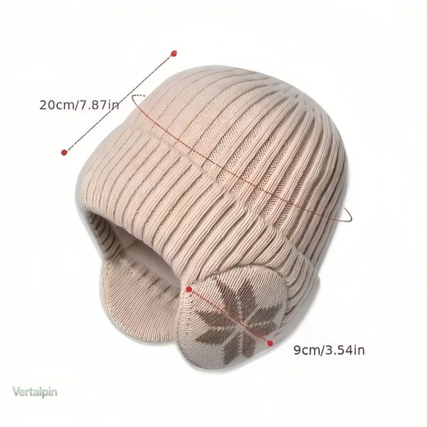 Bonnet stylé protégeant les oreilles du froid