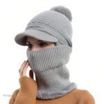 Bonnet casual avec casquette pour un look décontracté