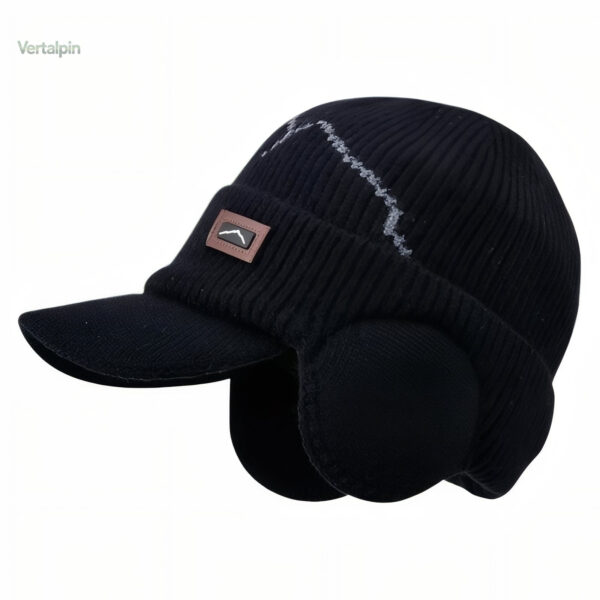 Bonnet à visière pour temps froid