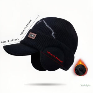 Bonnet homme avec visière intégrée