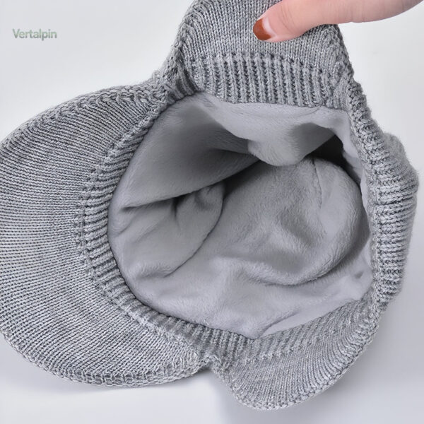 Accessoire hivernal : bonnet casquette