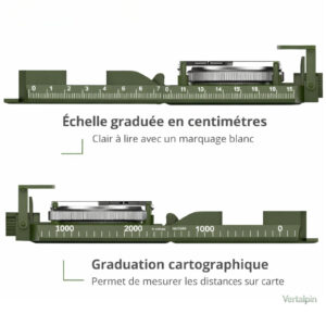 Boussole multifonctionnelle idéale pour les randonneurs