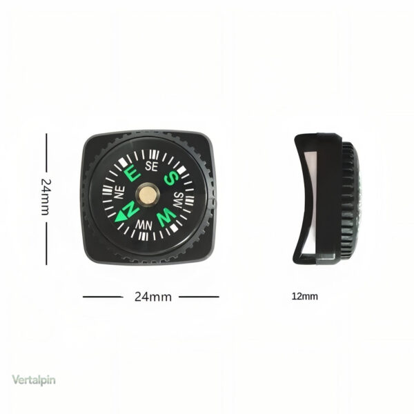 Boussole compacte pour un usage en extérieur