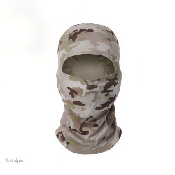 Cagoule camouflage militaire pour protection et style - vue 19