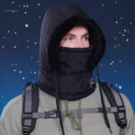 Cagoule avec ouverture pour les yeux et la bouche