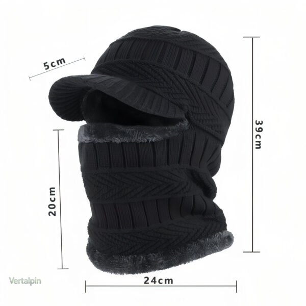 Accessoire de randonnée chaud pour protection du visage