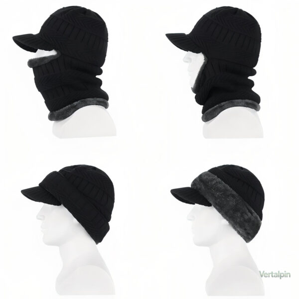 Cagoule adaptée aux activités de trekking en hiver