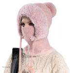 Cagoule thermique pour des températures négatives