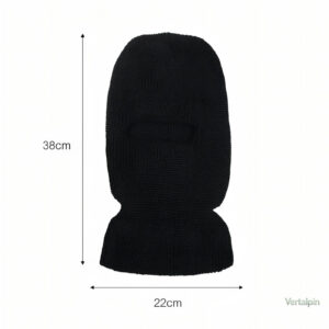 Cagoule hiver homme adaptée aux activités extérieures