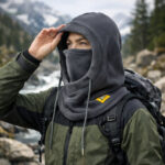 Cagoule isolante contre le vent et le froid intense