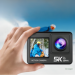 Caméra sportive 5K pour des vidéos en pleine nature