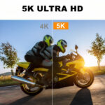Caméra 5K pour des enregistrements en haute définition