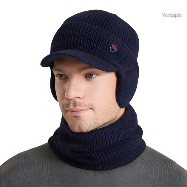Casquette d'hiver pour homme avec style moderne