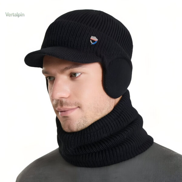Chapeau pratique avec protection contre le froid