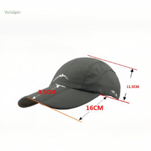 Accessoire de randonnée : casquette imperméable à l'eau
