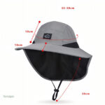 Chapeau randonnée avec protection pour la nuque