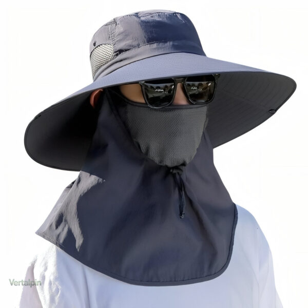 Chapeau anti-UV conçu pour l'aventure
