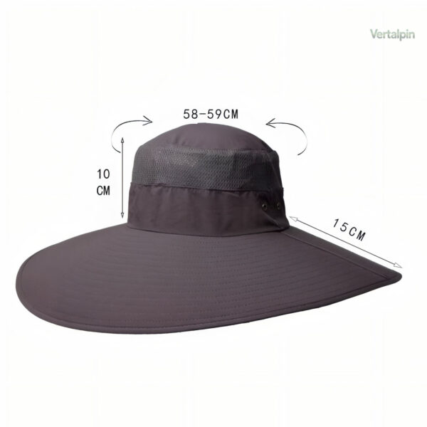 Chapeau homme léger et anti-UV idéal