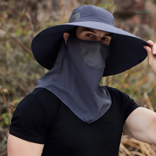 Protection solaire avec ce chapeau de randonnée