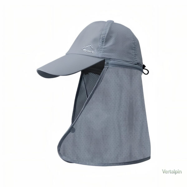Chapeau avec protège-nuque pour aventures en plein air