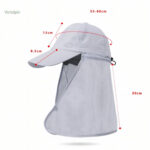 Accessoire outdoor : chapeau avec protège nuque