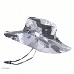 Chapeau de randonnée camouflage pour activités extérieures