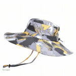Chapeau de randonnée camouflage adapté aux conditions extérieures