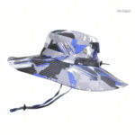 Chapeau polyvalent camouflage, parfait pour la randonnée