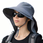 Chapeau de randonnée en tissu léger, protection UV
