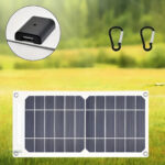 Accessoire de randonnée : chargeur solaire 35W