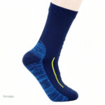 Chaussettes de trekking en matériaux isolants