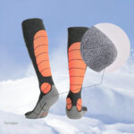Chaussettes trekking confortables en mérinos