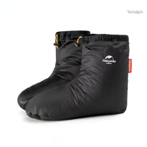 Chausson en duvet pour trek et camping