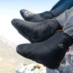 Chausson de trekking en duvet, idéal pour le camping