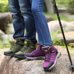 Botte de randonnée pour femme, idéale pour les terrains variés