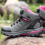 Ajustement optimal pour les randonnées longues avec ces chaussures femme