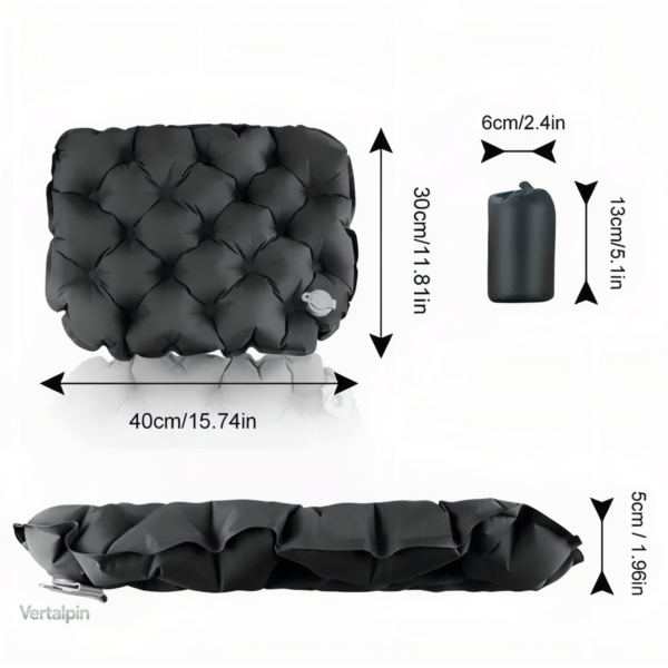 Coussin gonflable pratique pour les sorties
