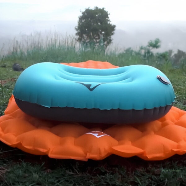 Coussin gonflable facilement transportable pour les randonneurs