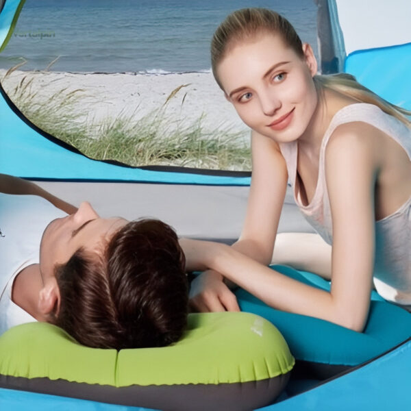 Solution de sommeil gonflable pour campeurs en quête de confort